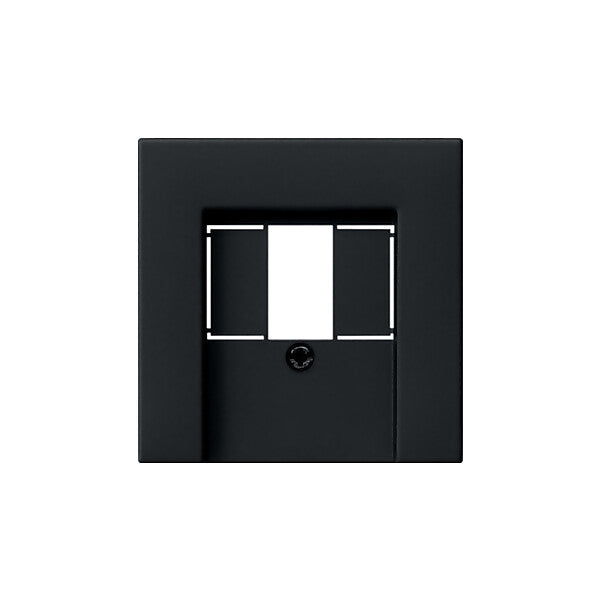 Gira Abdeckung sw TAE USB 0276005